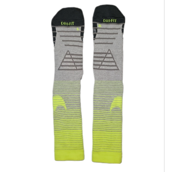 Nike Neon Dri-Fit Socks Like New - Picture 3 of 6